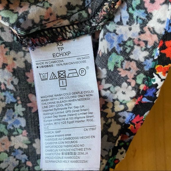 Gap • Colorful Floral Midi Skirt - Picture 5 of 7